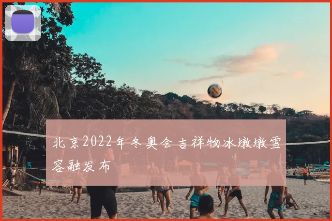 北京2022年冬奥会吉祥物冰墩墩雪容融发布